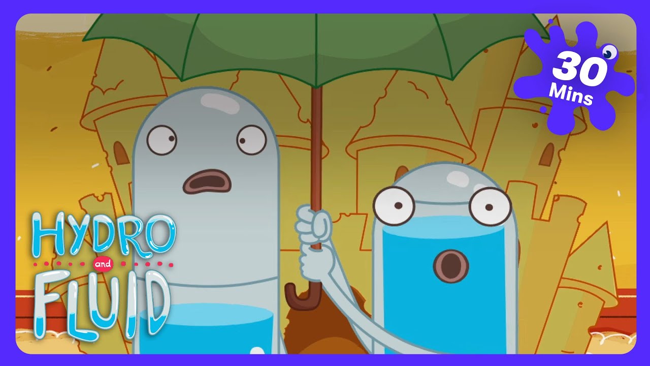 Hydro and Fluid - Save the Sand Castles! | Kids Cartoons | WildBrain Rescue Station