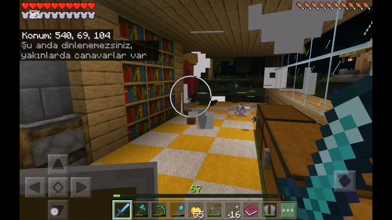 Mincraftın 22 inci bölümü istala ya uğradık ada mafoldu ben tamir ettim
