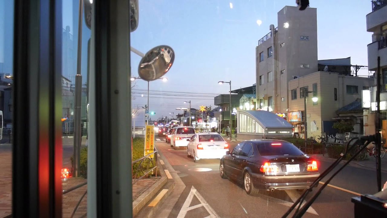 【前面展望】亀有駅～お花茶屋駅～葛飾区役所【京成タウンバス・有57系統】