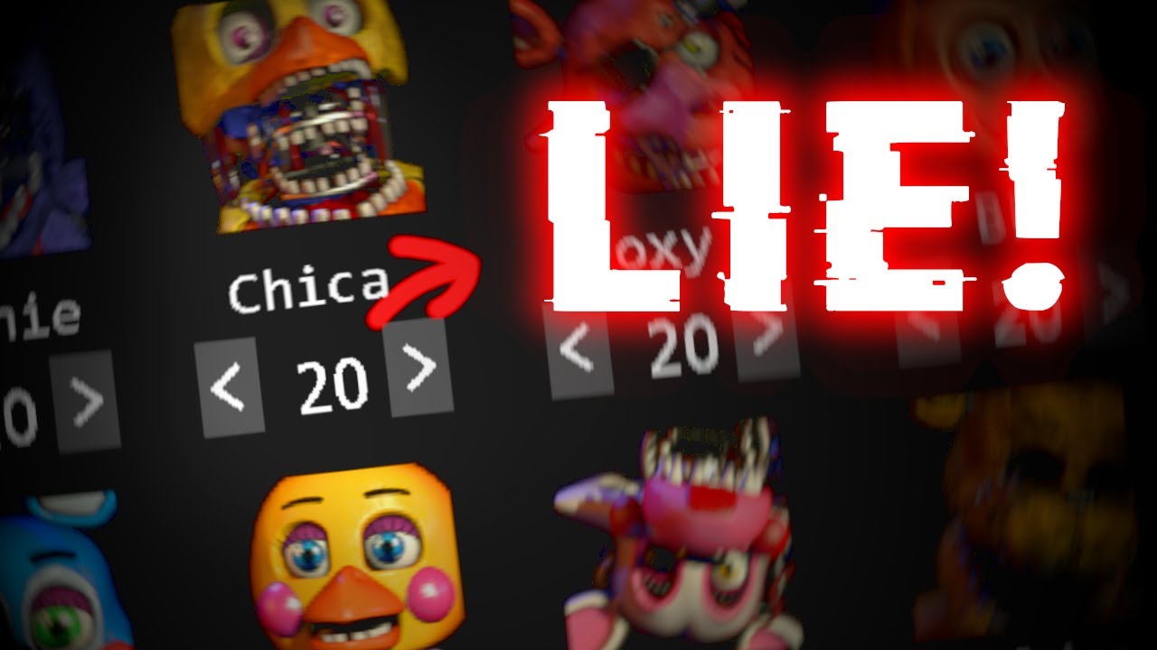Уровни ИИ в FNaF 2 на самом деле ограничены.