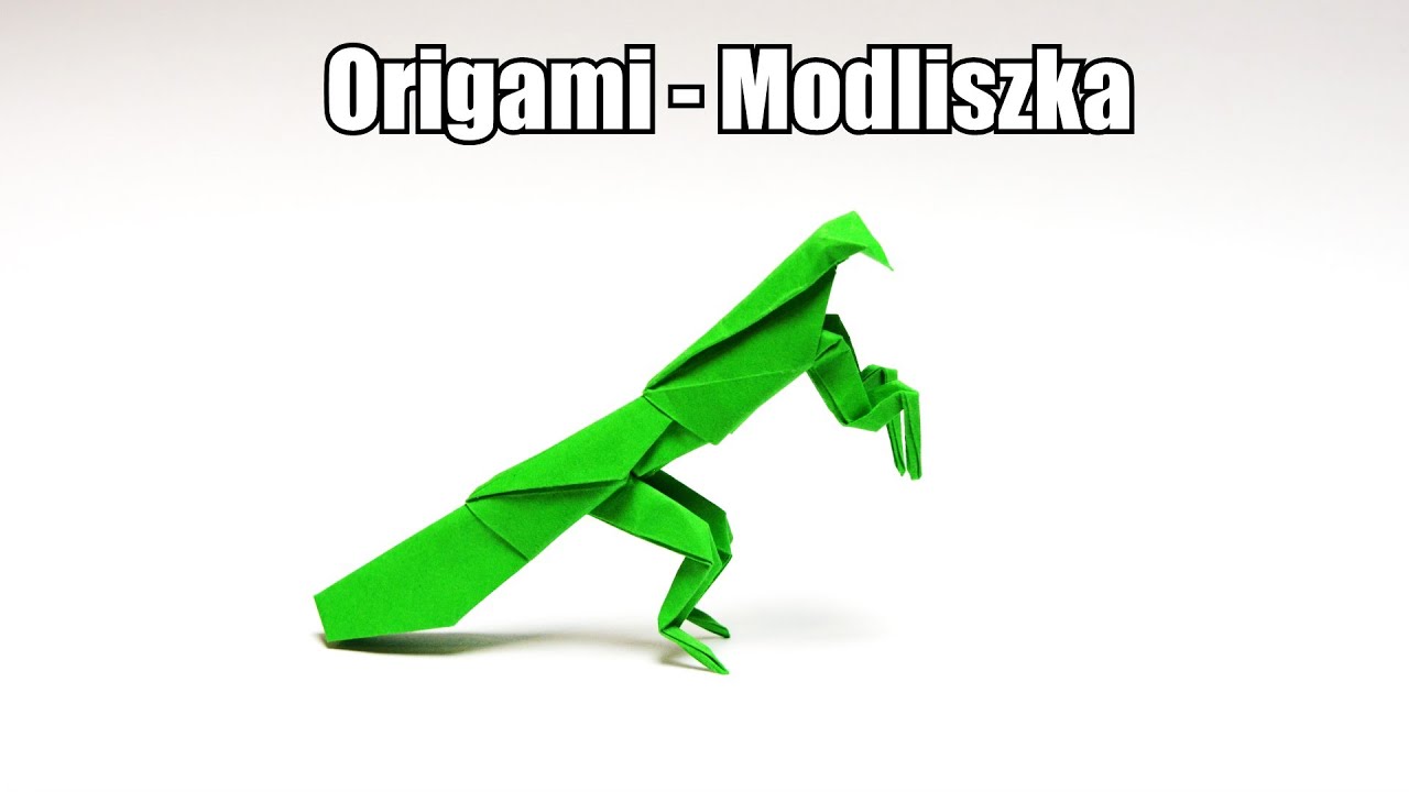 Origami - Modliszka