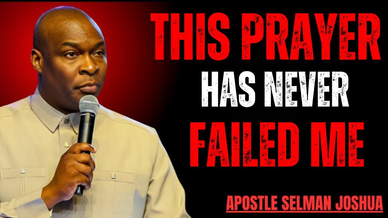 IF YOU SEE THIS AND REFUSE TO PRAY IMMEDIATELY YOU WILL BEAR THE CONSEQUENCES  Apostle Joshua Selman