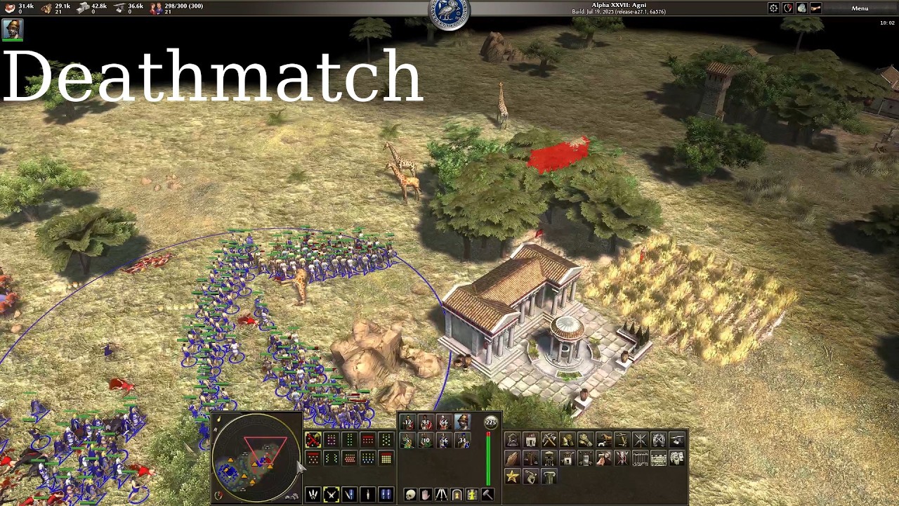 0 A.D. Gameplay - A fast deathmatch!
