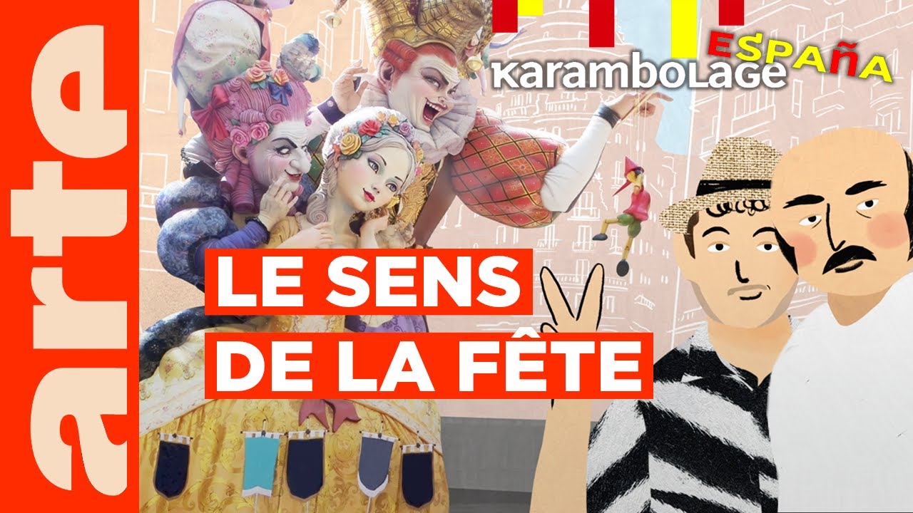 Les fallas - Karambolage España - ARTE