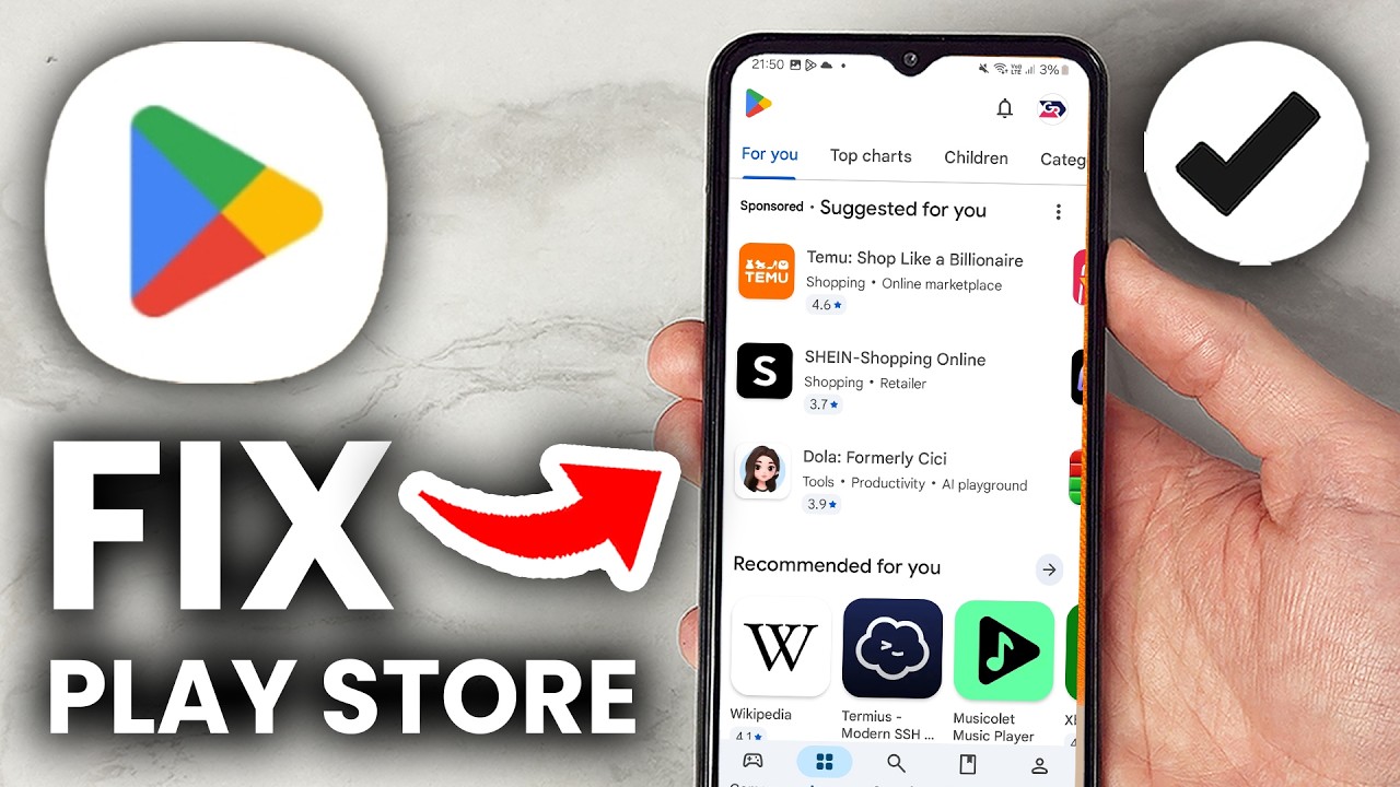 How To Fix Google Play Store Not Working - Step By Step