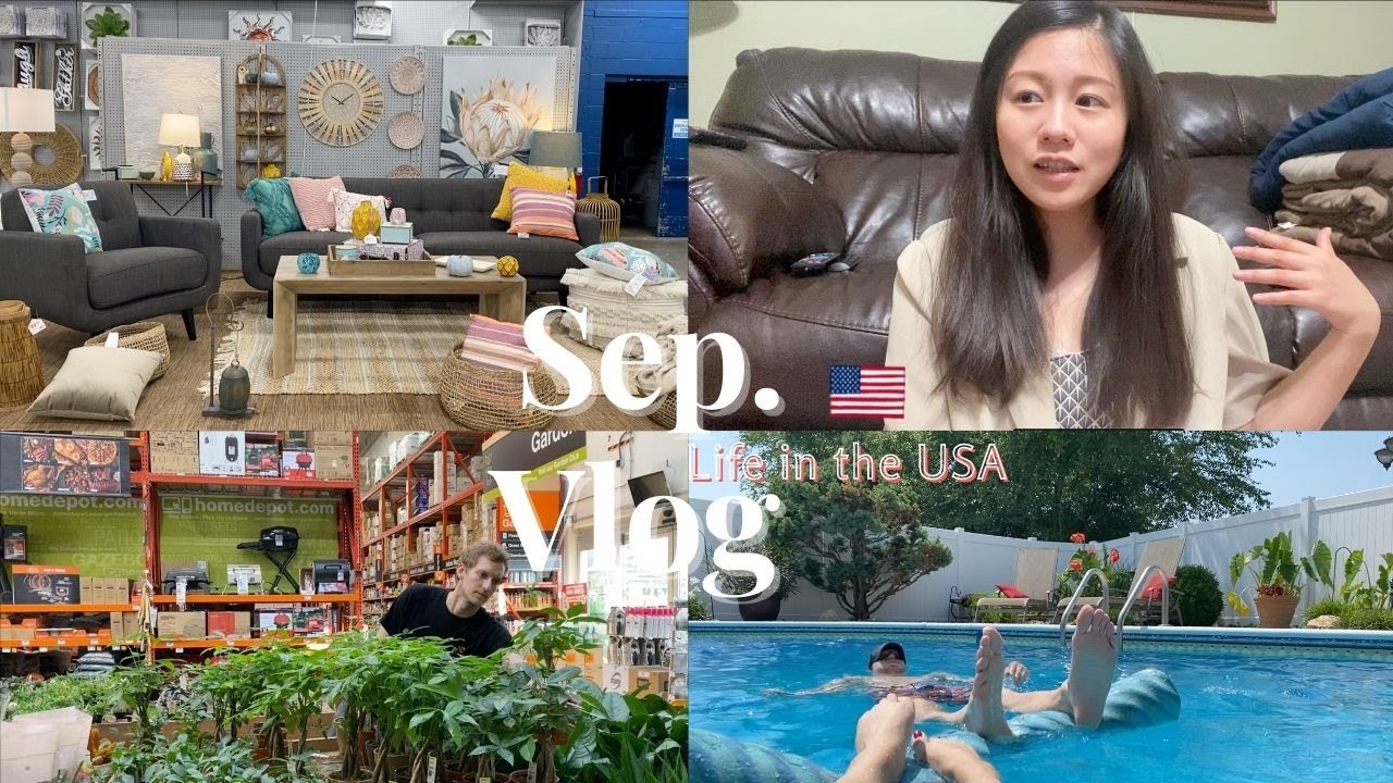 美國Vlog ｜零零碎碎的夏天、產前派對Baby Shower👼🏻、先生不在家超爽，女人要好好愛自己