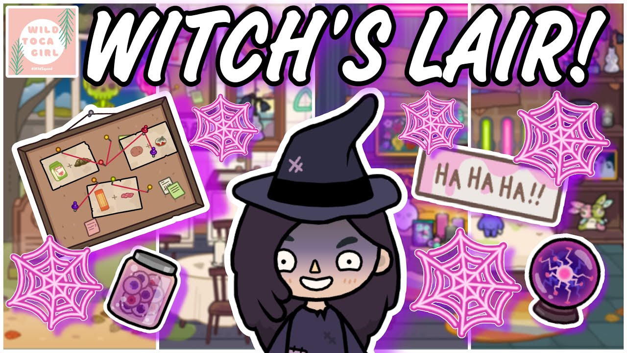 WITCH’S HOME 🧙‍♀️🫣 NEW PACK IDEA! 💡⚠️ TOCA LIFE WORLD 🌎