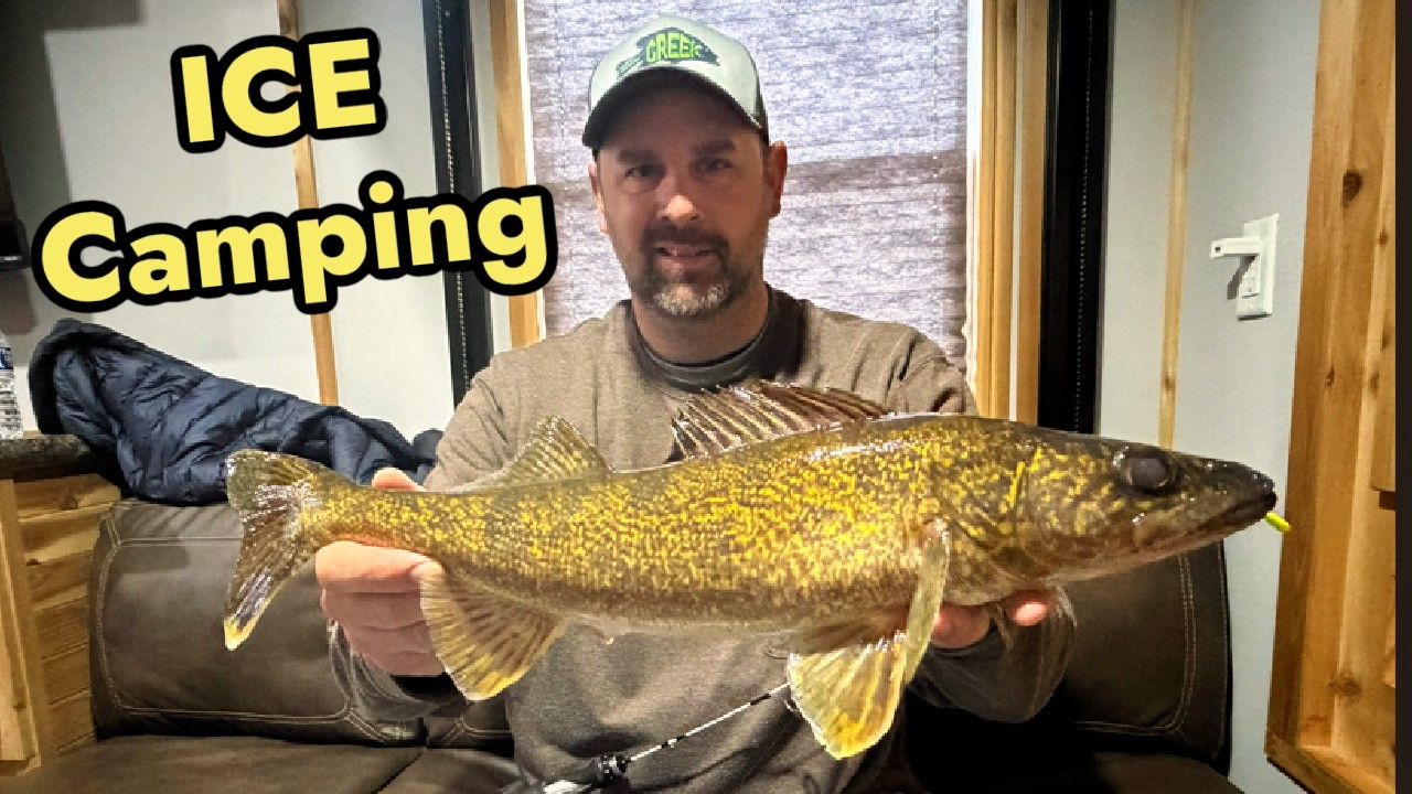 Ice Fishing and Camping in Style