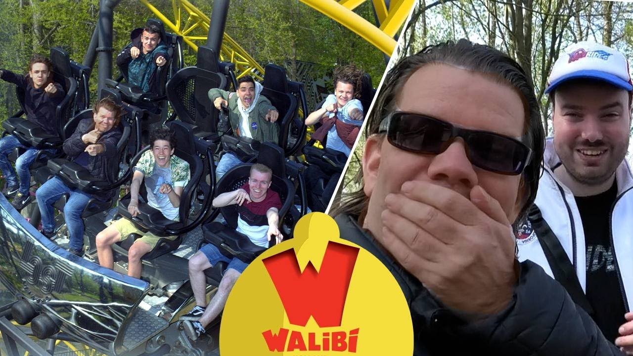 Eerste keer met Kevrides in Walibi Holland | Met Kevin in Untamed | gaat Jari weer coma-zuipen ?