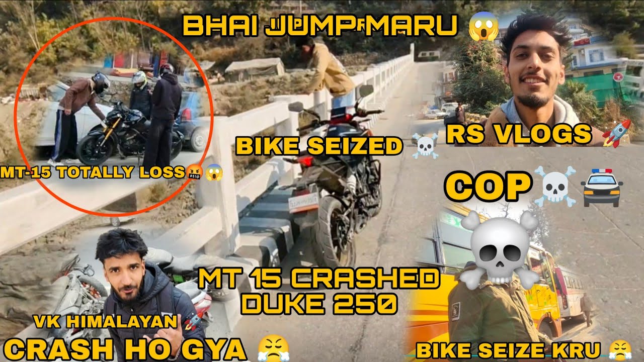 YEAH KY HO GYA 😱😤DUKE 250 SEIZED ❌ 