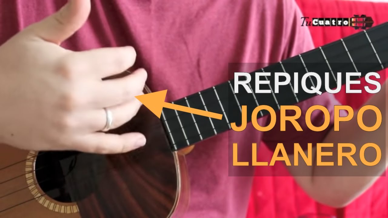 ¡Adorna tu Pajarillo! - Así se hacen repiques de Joropo Llanero con la mano diestra en el Cuatro