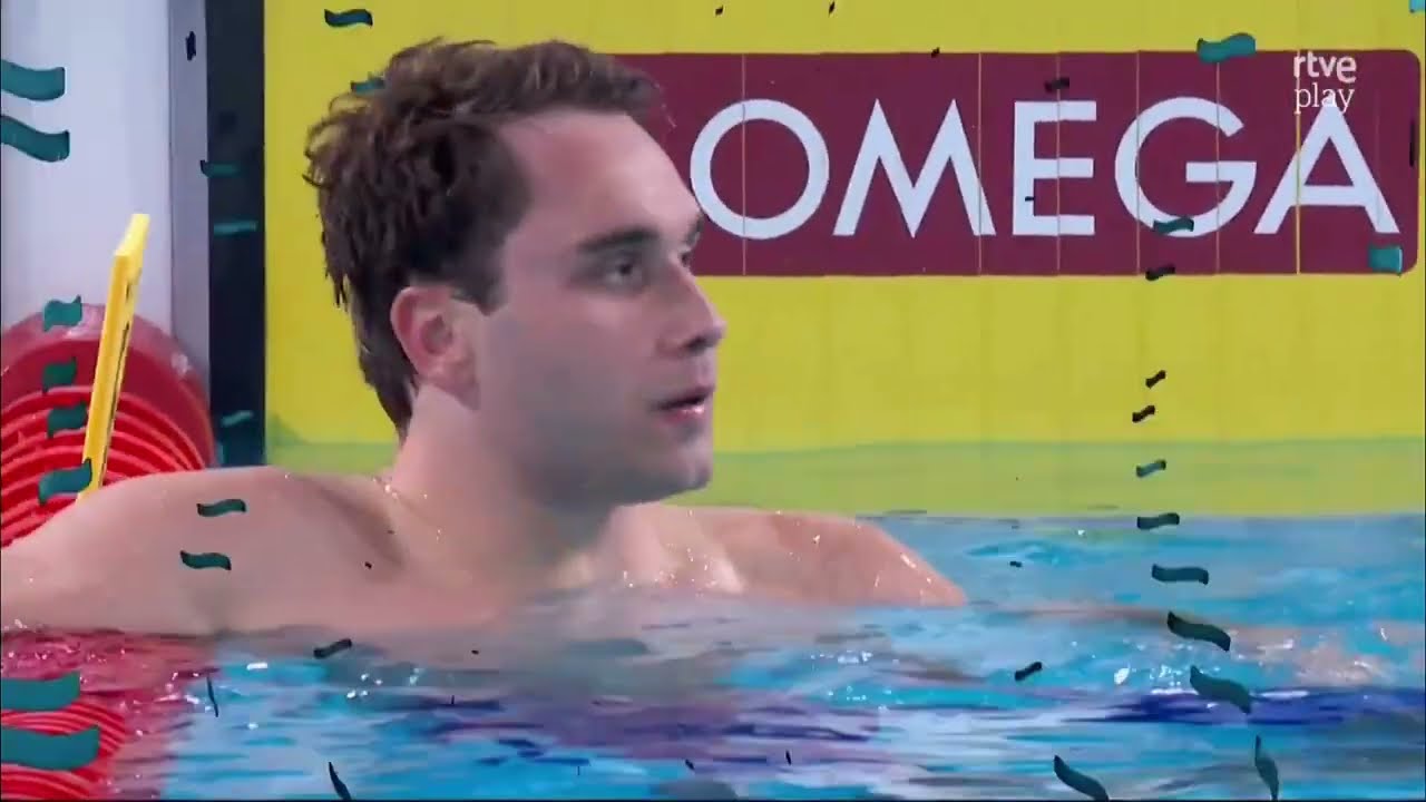 FINAL HIST&Oacute;RICA 100m Mariposa | 🇪🇺MILAK R&Eacute;CORD de EUROPA a 0,03 de WR ⭐️ - TRIPLE 49 🤯 | Europeo 26'