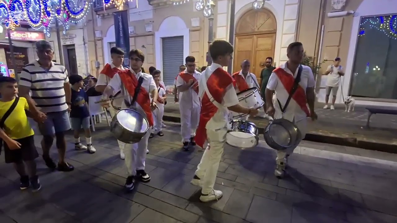 I Giganti di Palmi per la festa di San Rocco Palmi 12/08/2025