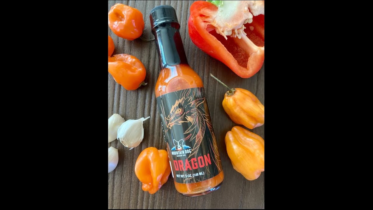 Sauce Review #55 Mountain Dog Sauce Company  Dragon Hot Sauce Review
