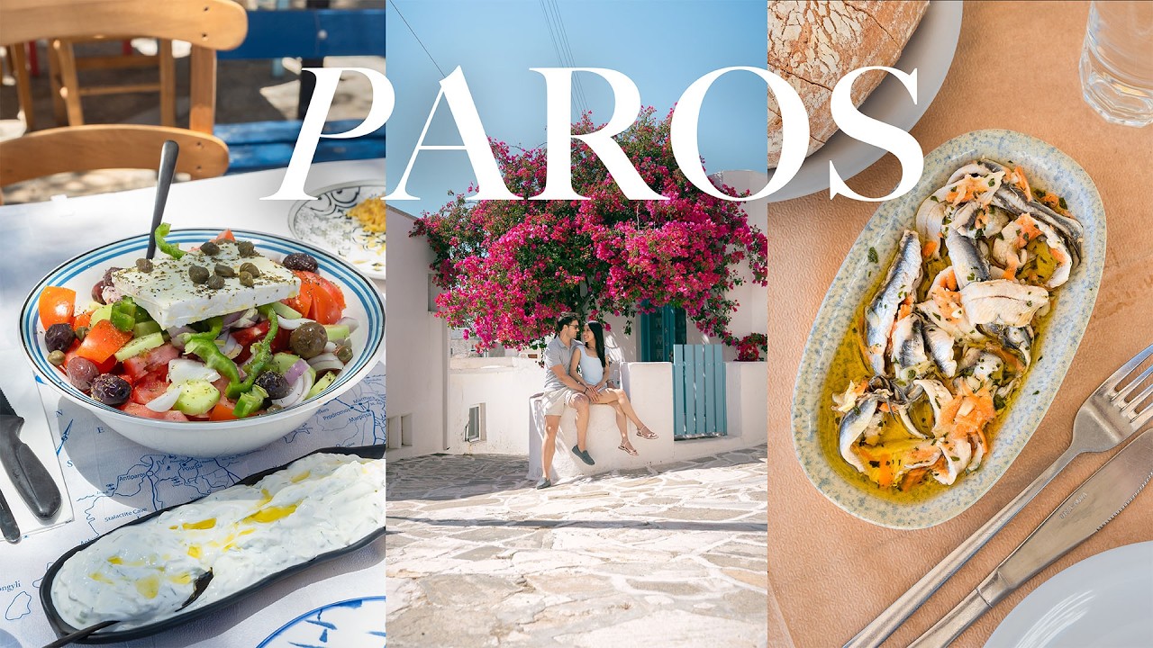 3 days in Paros 🇬🇷 Naousa, Aliki, Lefkes, Marpissa