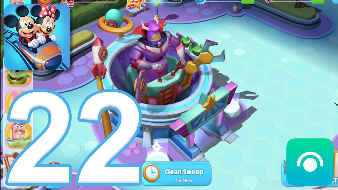 Disney Magic Kingdoms - Gameplay Walkthrough Part 22 - Level 17-18 (iOS, Android)