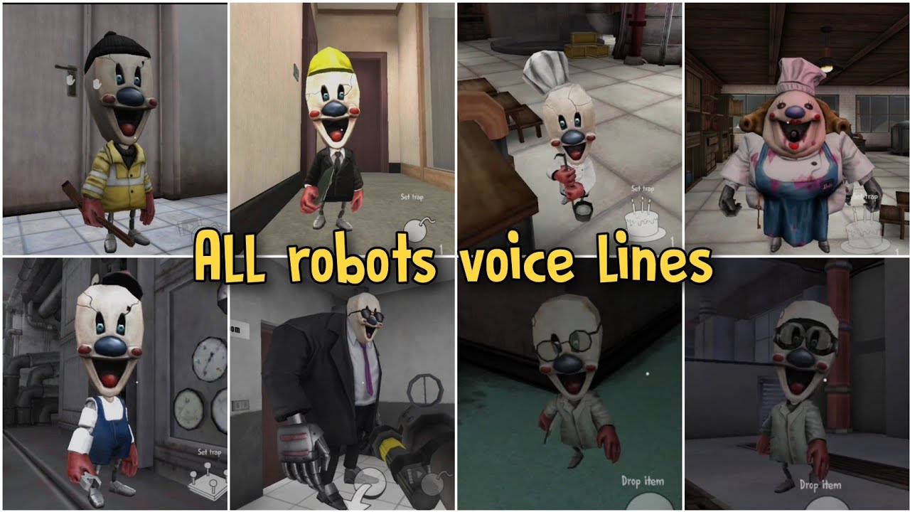Ice Scream| All Mini-Rods Voice Lines 🔊