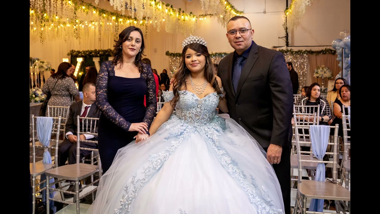 Entire Quinceanera From getting ready to the Mass to the partying to the celebration