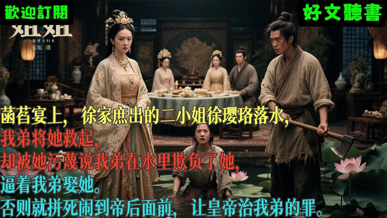 已完結爽文《庶女落水逼婚，我反手將她送給了最低賤的馬伕》謝潤小姐 #小说#完結爽文#一口氣聽完#有聲書