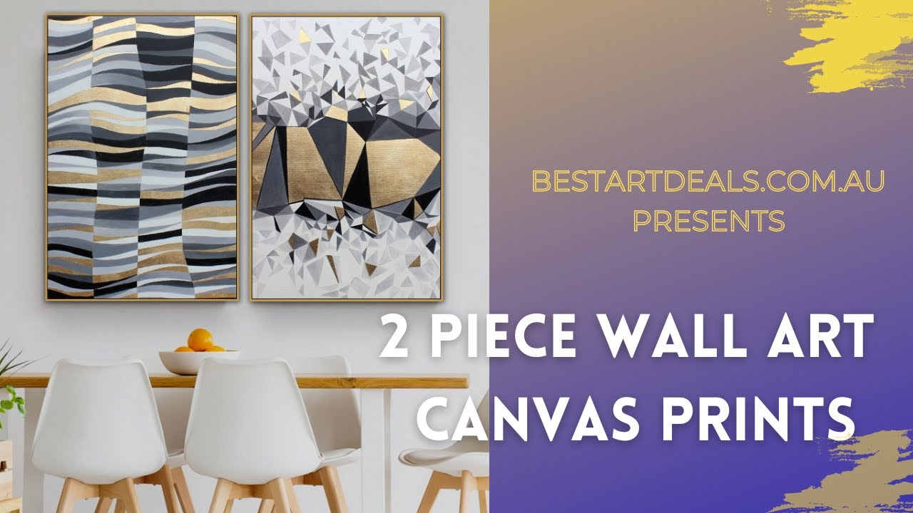 2 Piece Wall Art Canvas Prints | Two Piece Canvas Art | 2 Piece Wall Art Sets