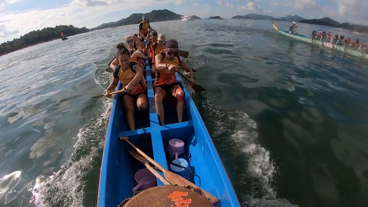 Spanish Dragons - Small Women Boat Race 1 - Sai Kung Race