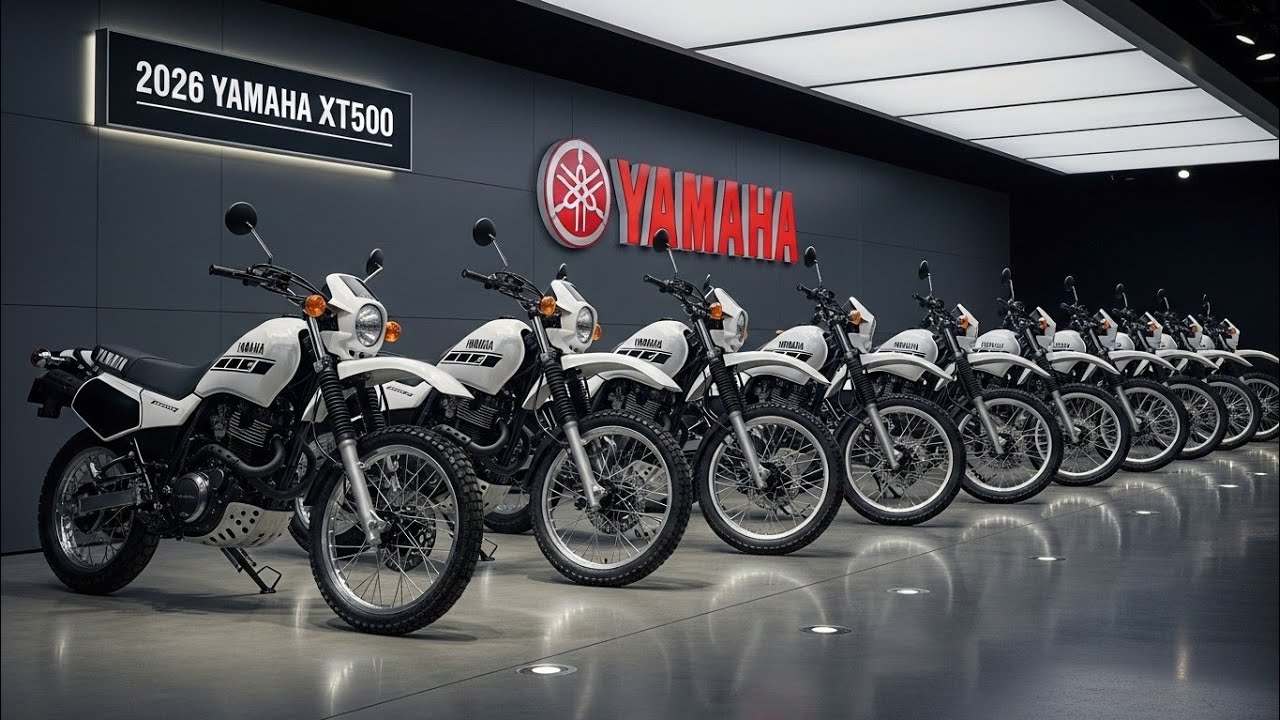 2026 Yamaha XT500 Is BACK! Retro Legend Reborn for Modern Adventure 🏍️