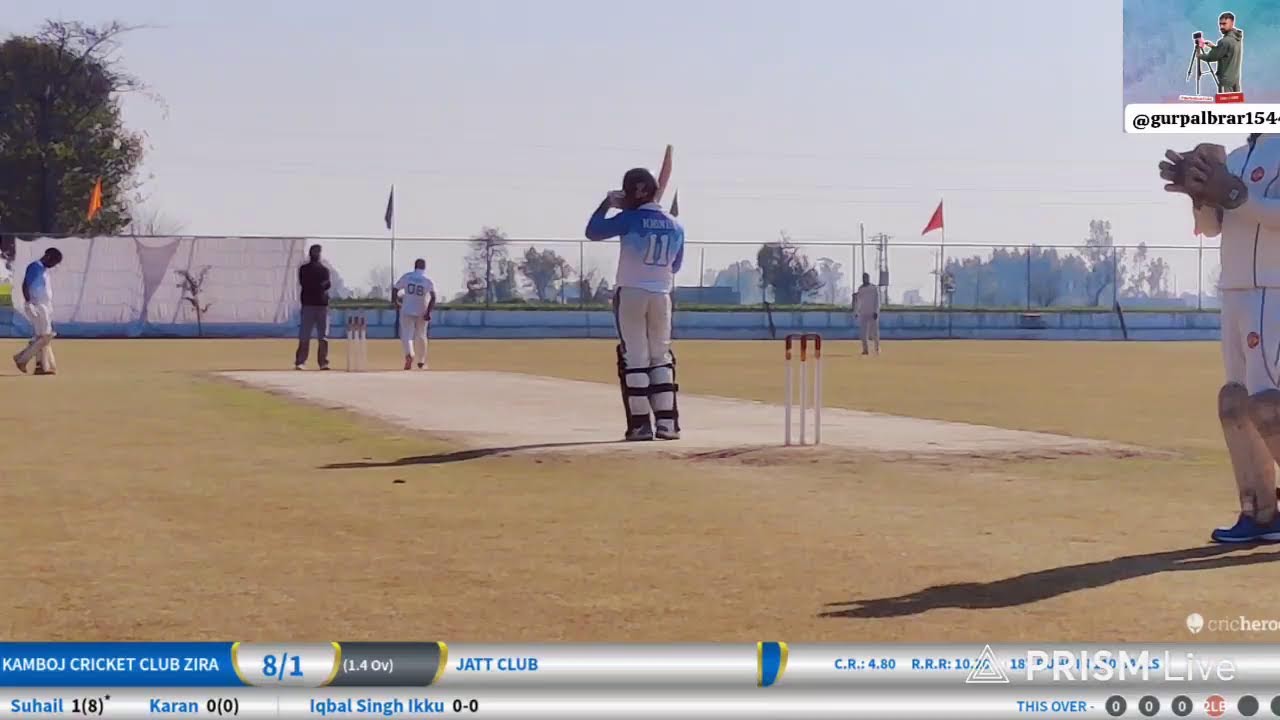 FEROZEPUR STRIKERS VS BARAVO FRIENDS CRICKET CLUB