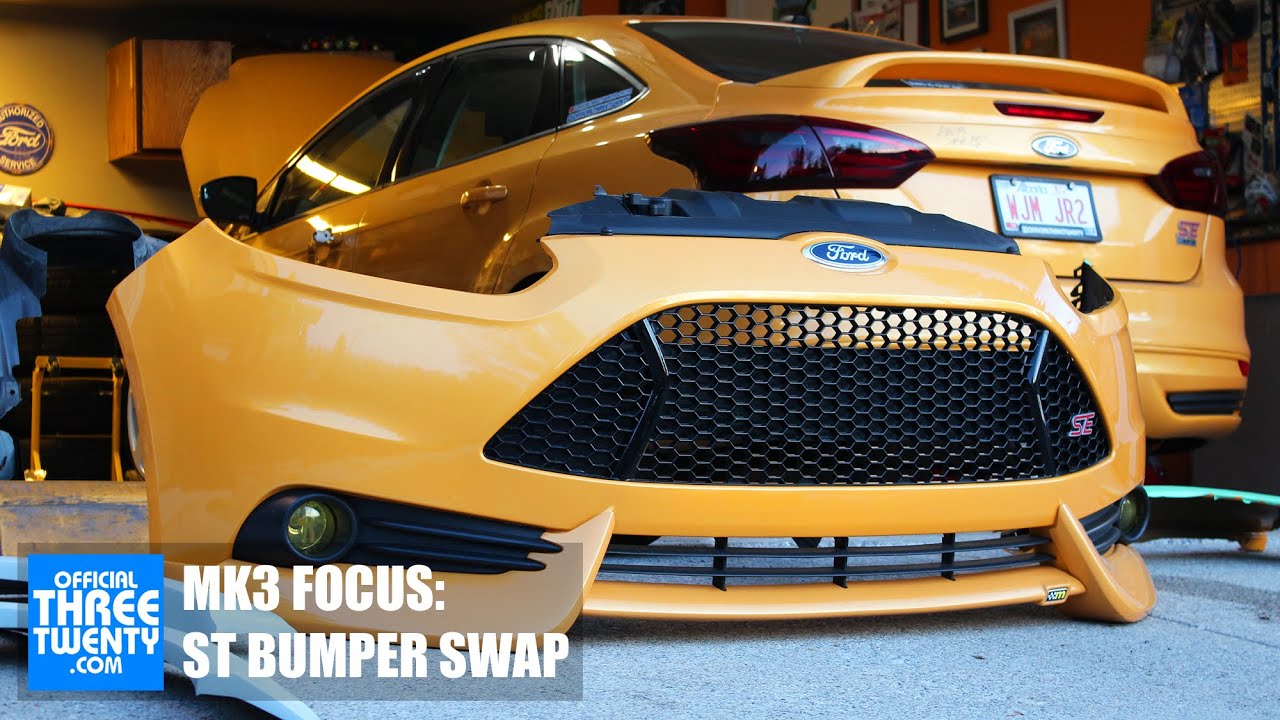 Fitting a Focus ST Bumper on a Non-ST: A Quick Overview