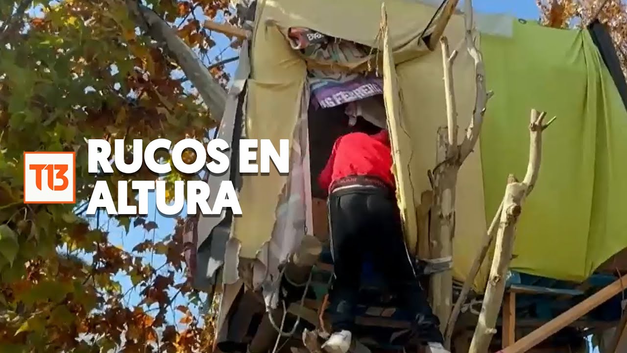 Así son los rucos en altura: peligrosas construcciones como alternativa de refugio
