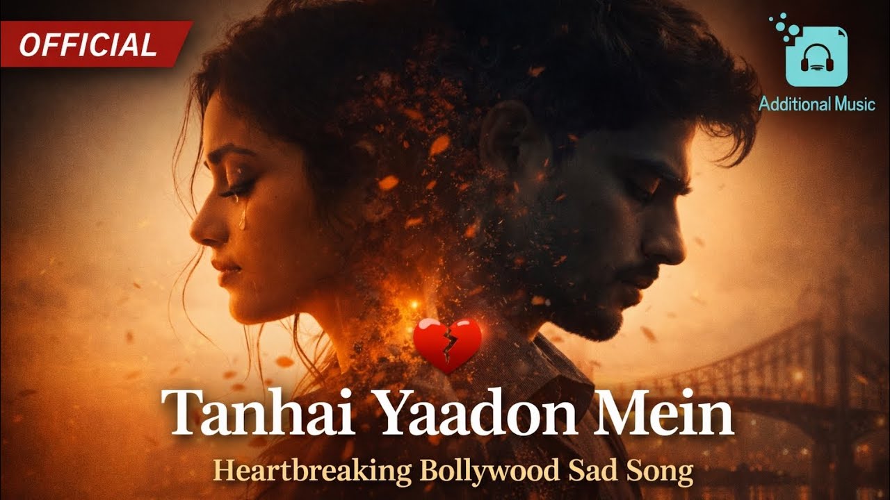 Tanhai Yaadon Mein 💔 | Heartbreaking Bollywood Sad Song | Additional Music