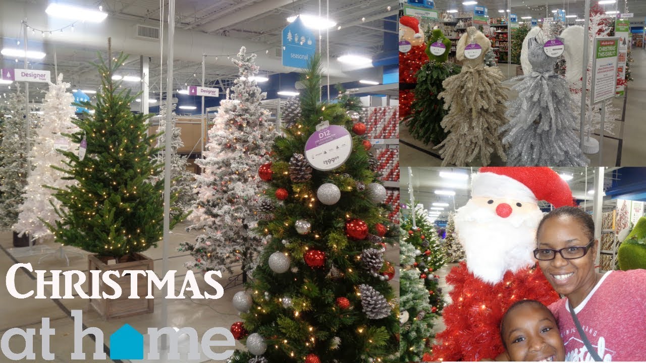 SHOP with me for CHRISTMAS 2018 @ at home store