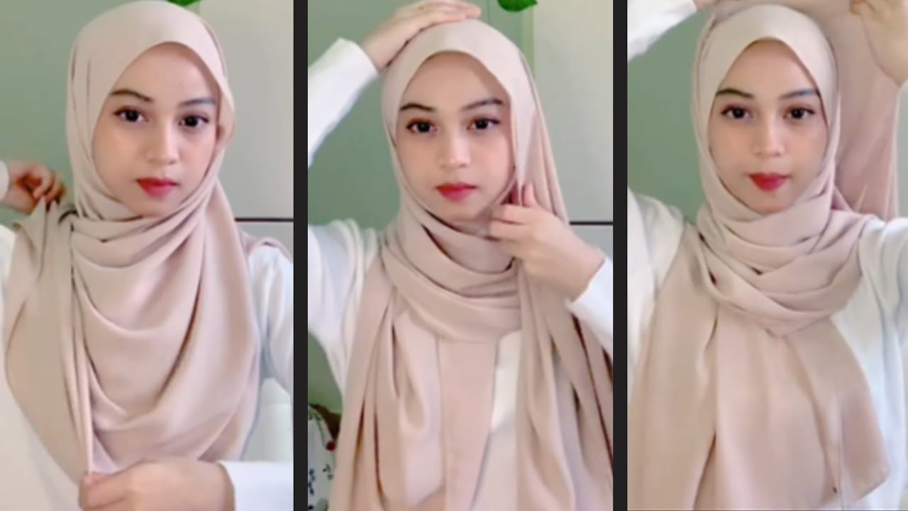 8 GAYA CANTIK CARA PAKAI SHAWL TERKINI 2022 &ndash; TUTORIAL PAKAI TUDUNG SHAWL SIMPLE KEMAS DAN CANTIK