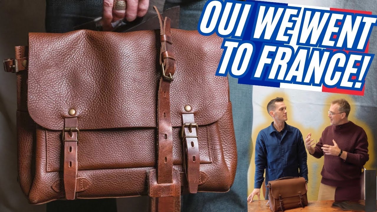 Inside Bleu de Chauffe: The French leather bags American men love