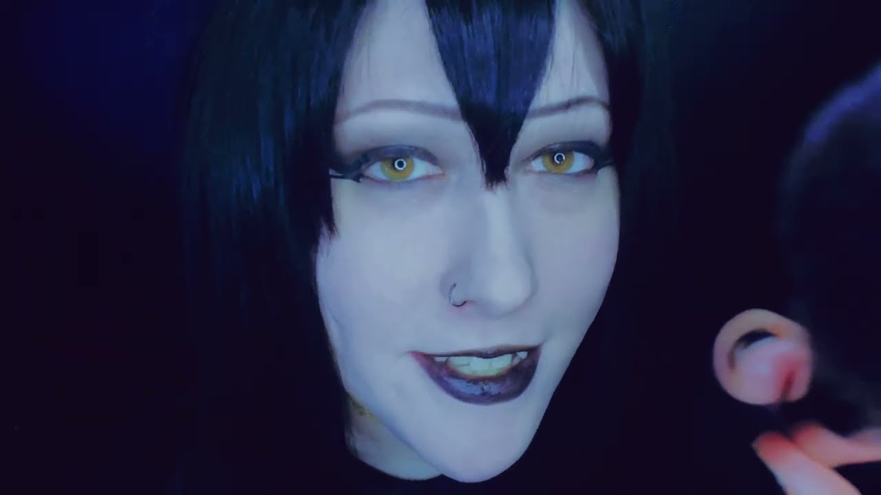 ASMR | Personal Attention from your goth girlfriend 🖤 | calming you down during a storm