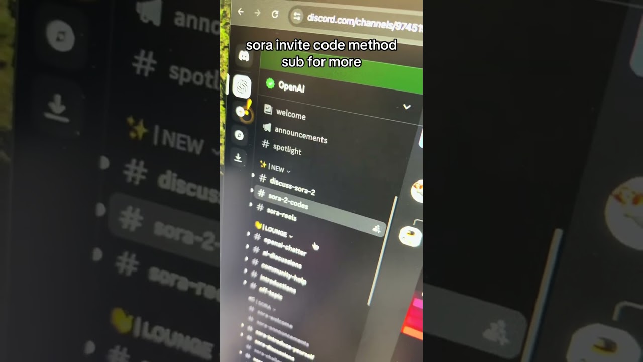 how to get a sora invite code method 1
