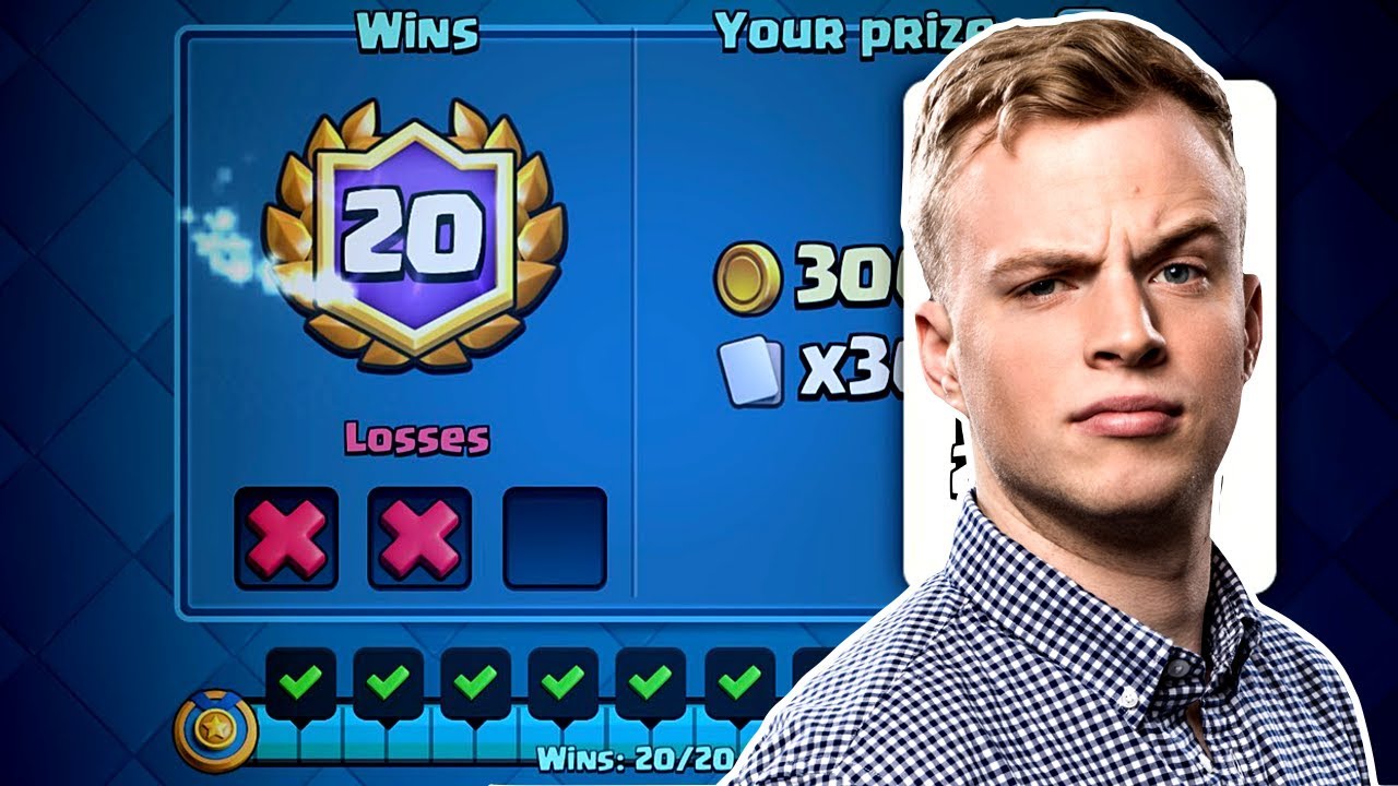 Clash Royale - 20 WIN DECK! New Challenge