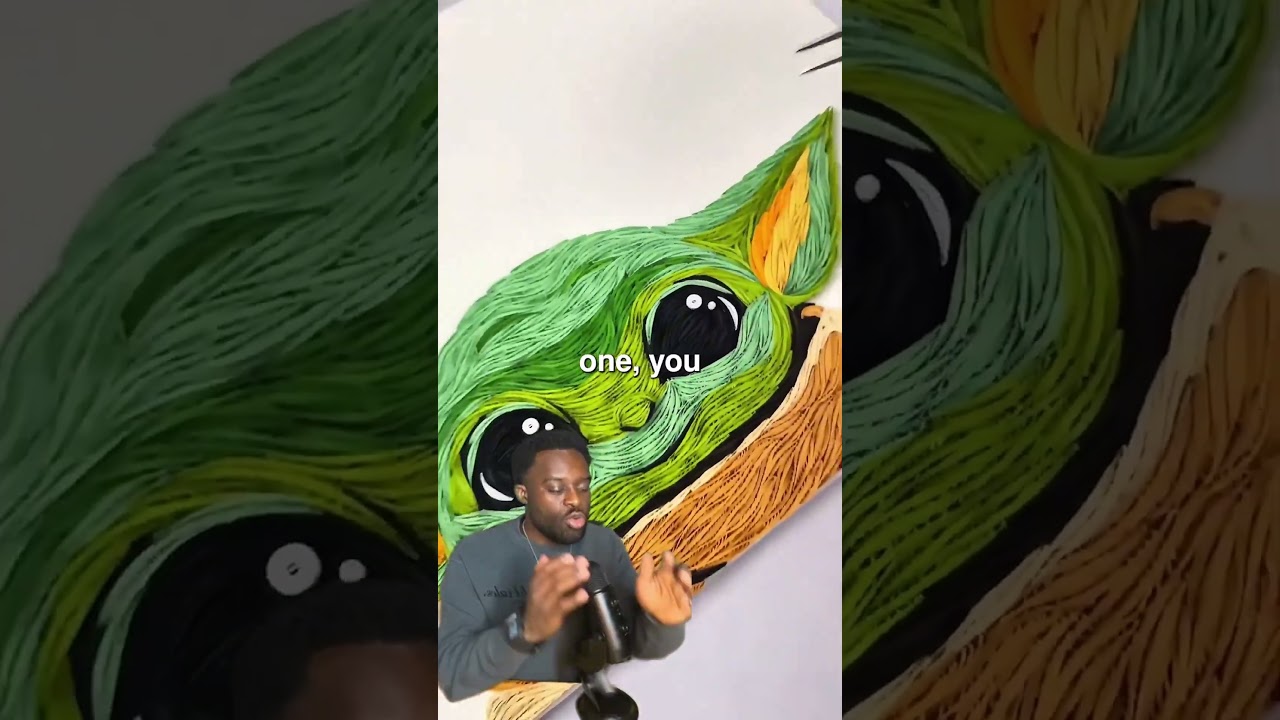 Художник раскрывает скрытую тайну различных видов рукоделия #рукоделие #хобби