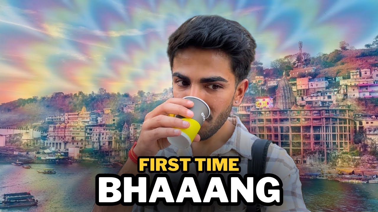 First Time Trying Bhang 😳 | Omkareshwar Jyotirlinga | Ujjain Series Ep 1 