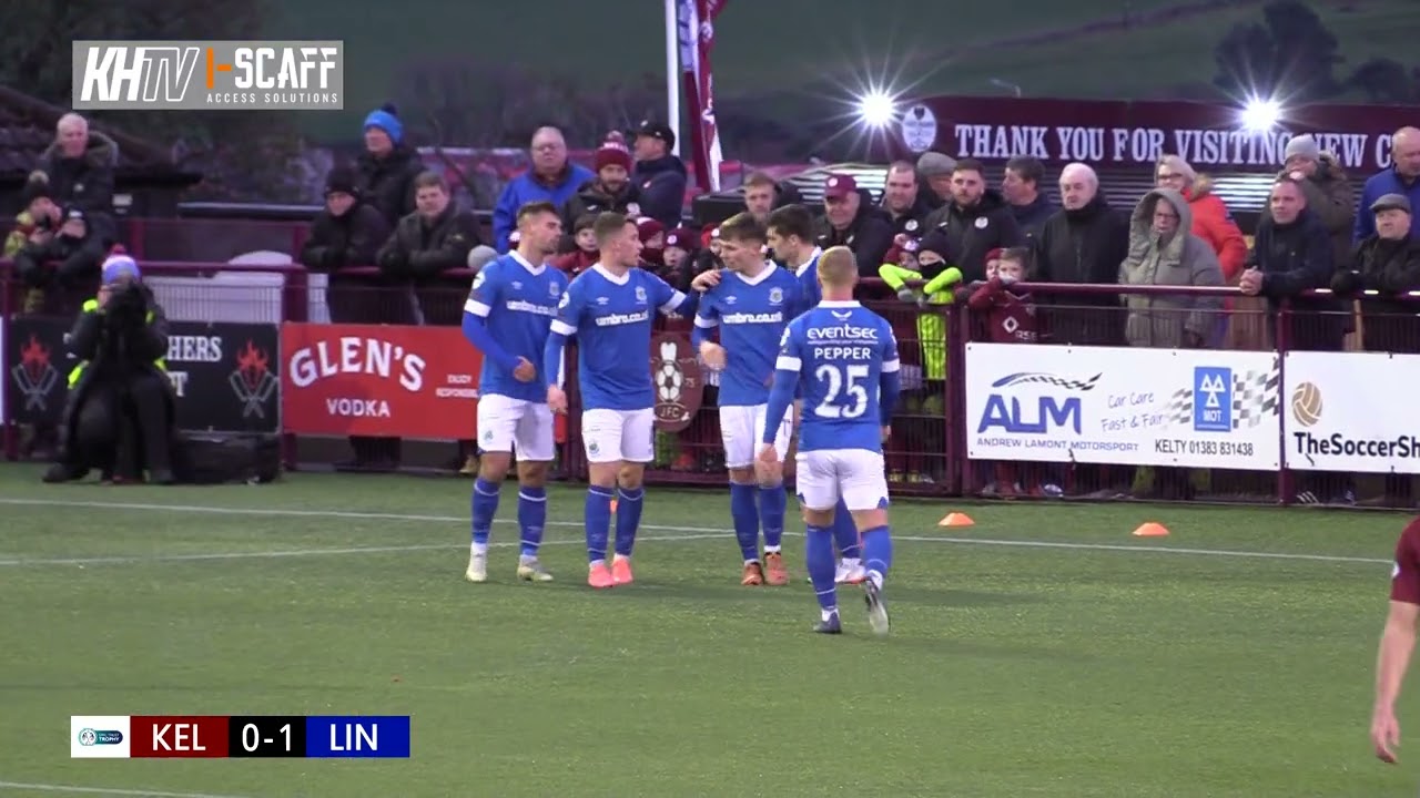 Kelty Hearts v Linfield - SPFL Trust Trophy 4th Rd 10/12/22