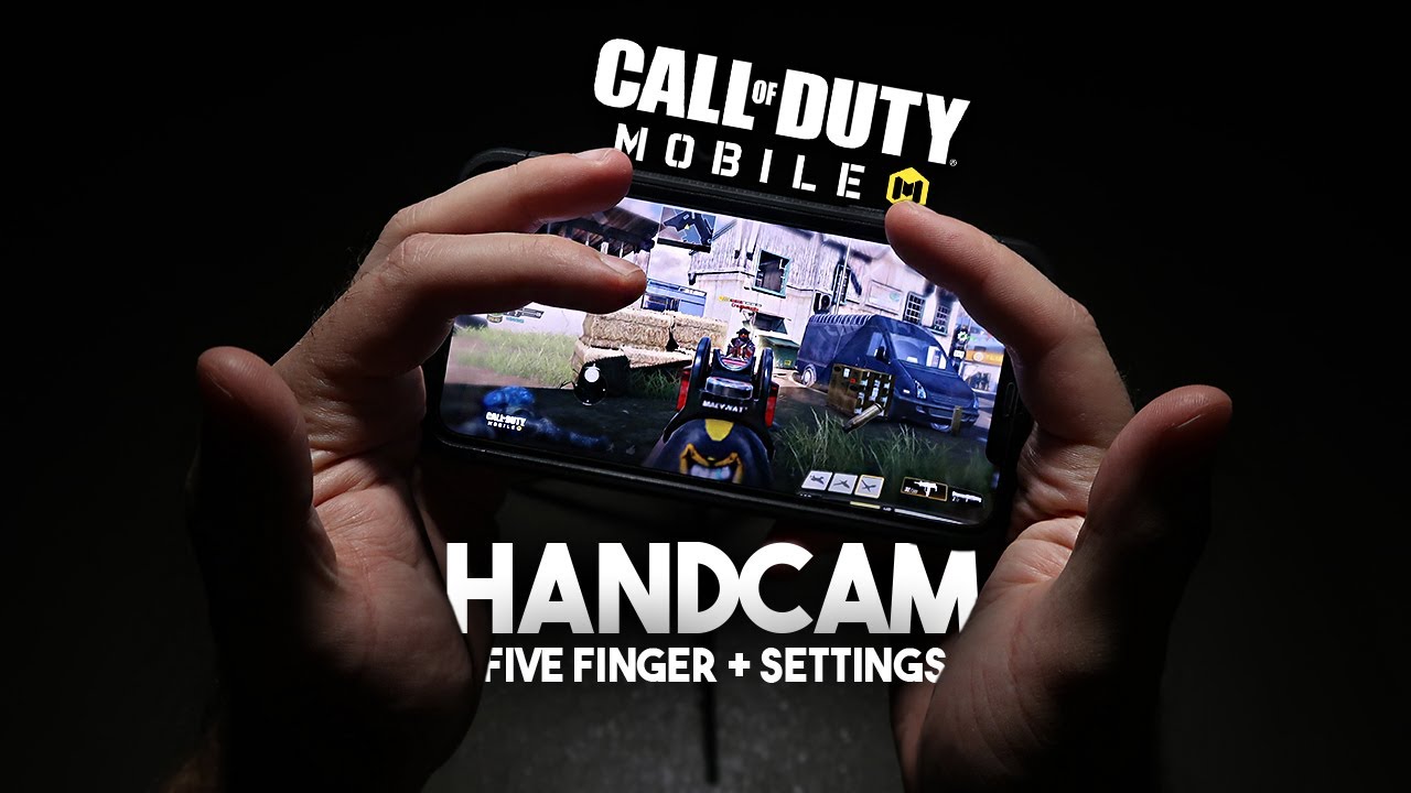 *NEW* Five Fingers 🖐🏼 Claw Handcam! HUD+SETTINGS - Call of Duty Mobile on phone!