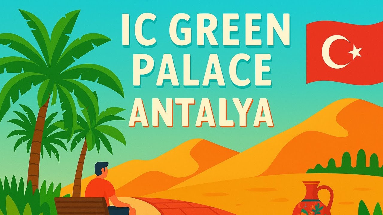 #34 🇹🇷 hotel IC GREEN PALACE ☀️ Antalya / Kundu, Turcja 🌴 listopad