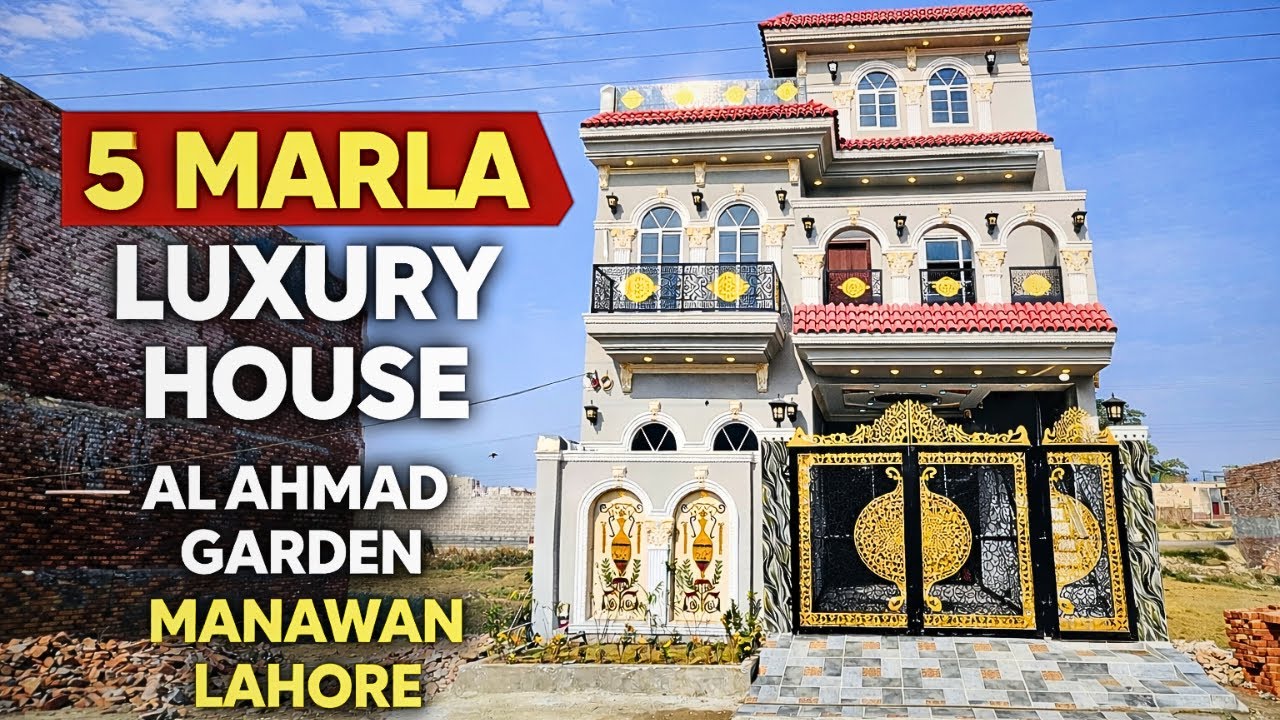 5 Marla Spanish House for Sale in Lahore | Al Ahmad Garden