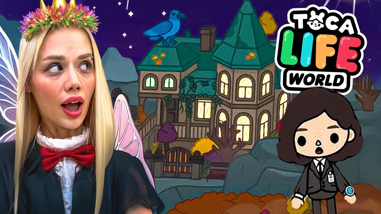 Toca Life World Perili Köşk Satın Aldık ?! *Hayaletleri Gördük* | @GamzeKarta ​⁠
