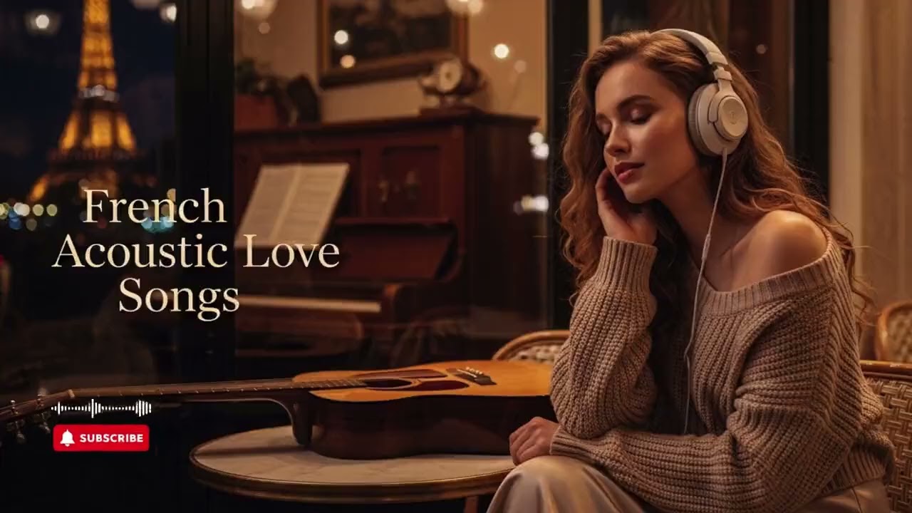 French Acoustic Love Songs | Guitar & Piano Romantic Session