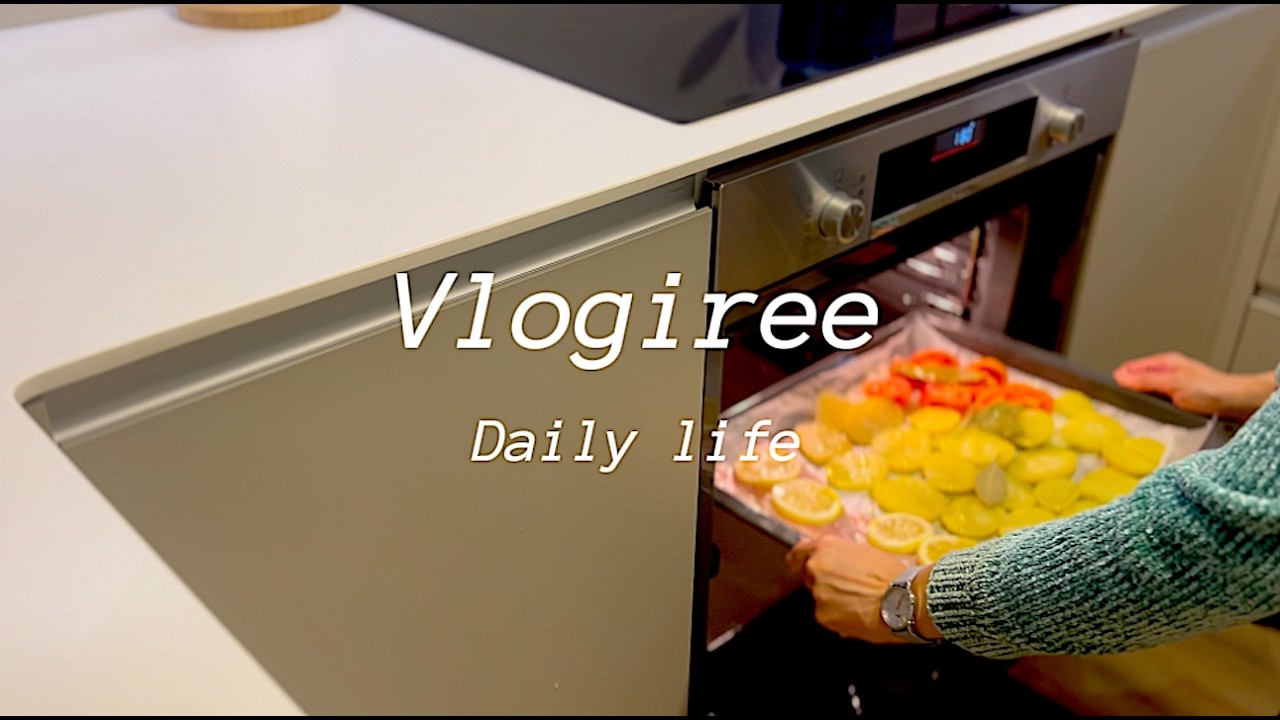 Día tranquilo de jardinería y cocina: Dorada al horno 🌱🐟 [Vlog silencioso] [activa subtítulos]