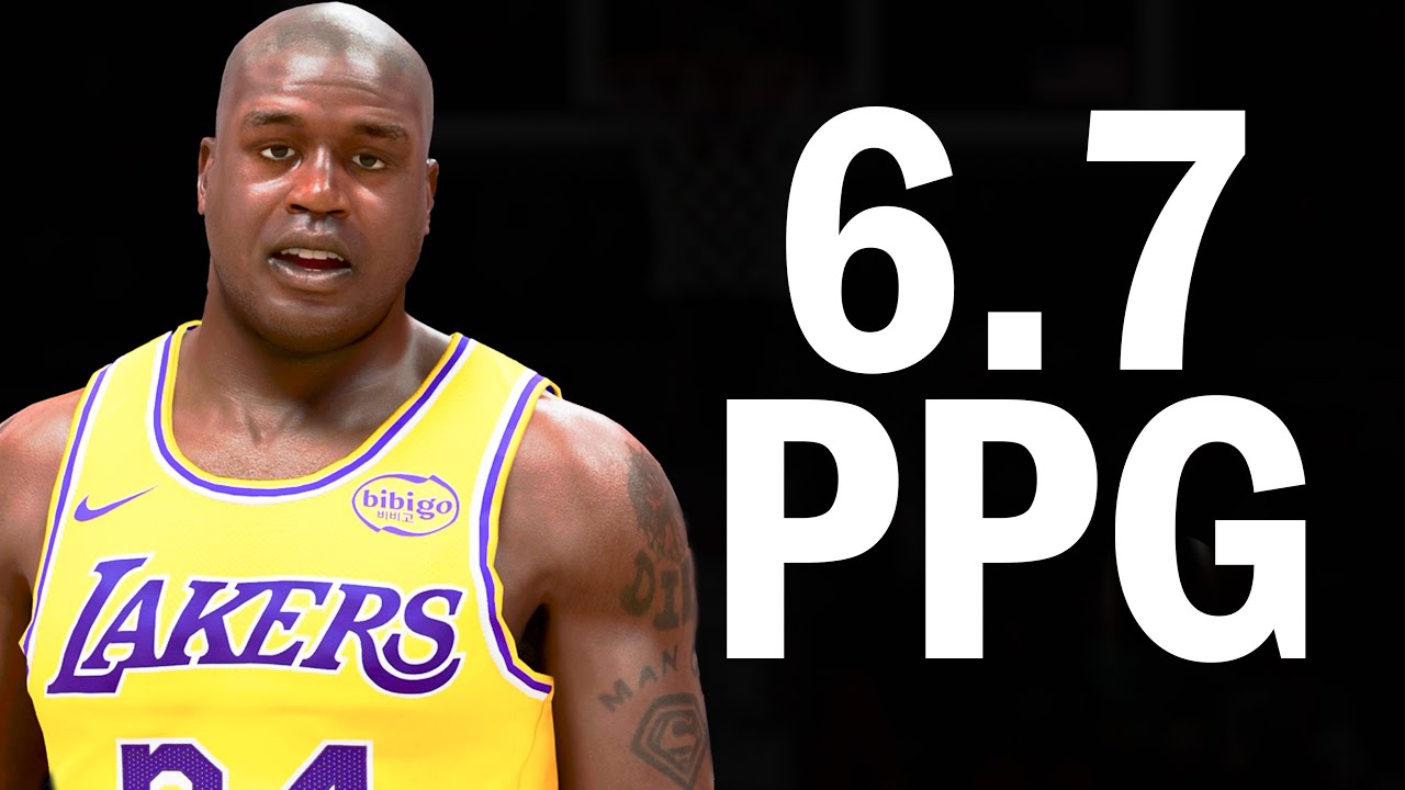 I Put Shaq in the Modern NBA
