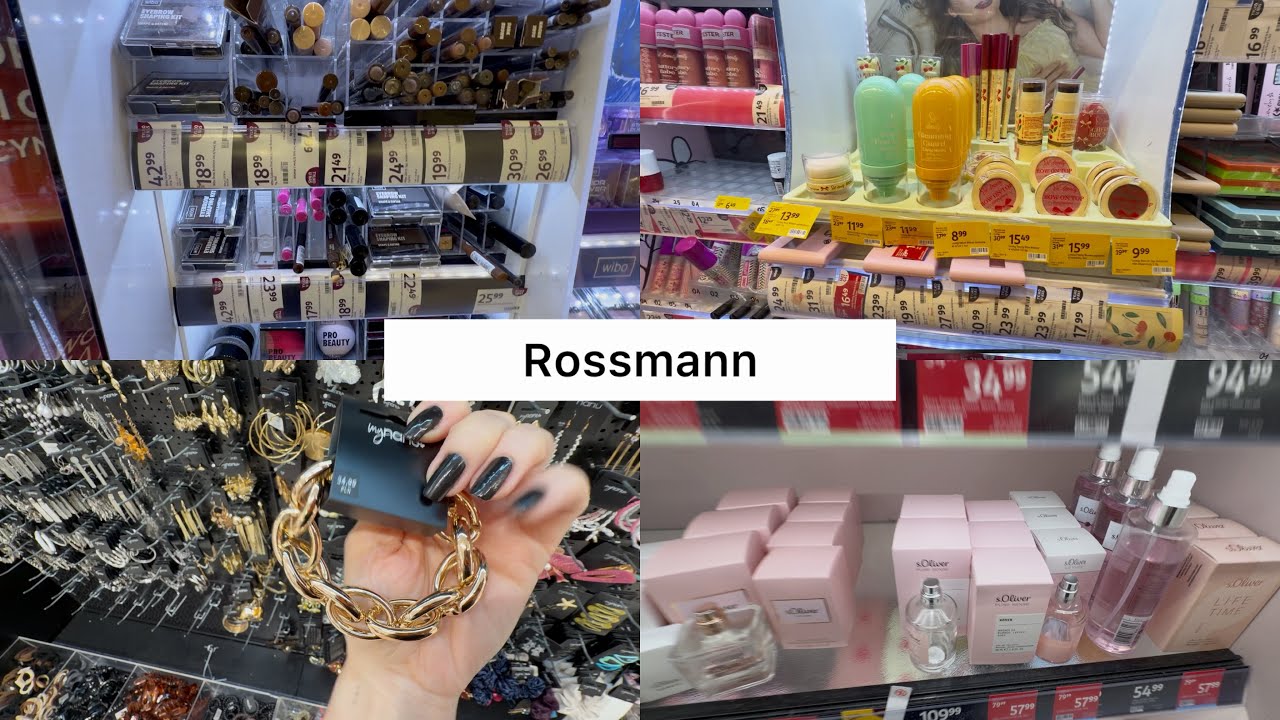 ROSSMANN SZAFY KOSMETYCZNE PERFUMY PROMOCJE