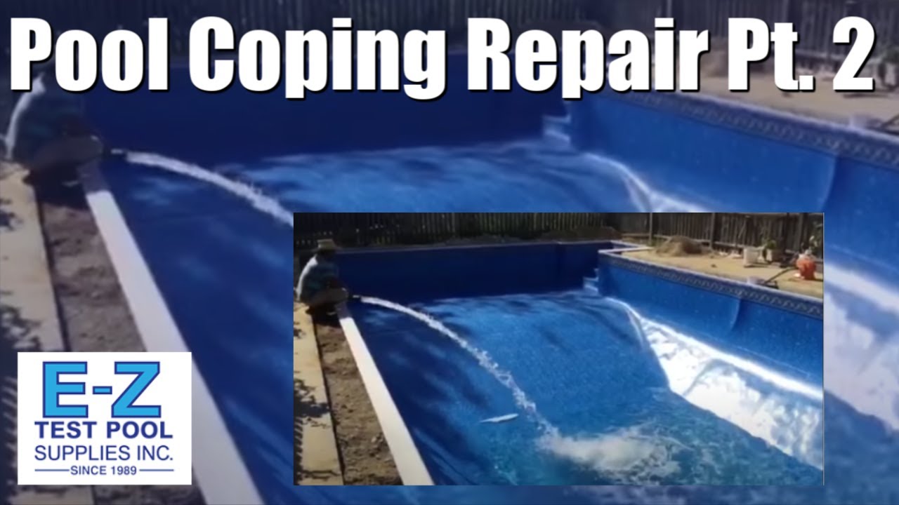 Swimming Pool Coping Renovation & Liner Install Part 2
