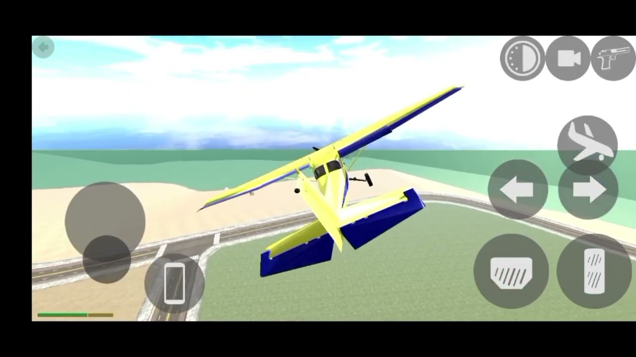 Car and Airplane driving# in indian bike game# and indian bike game mission 😎😏