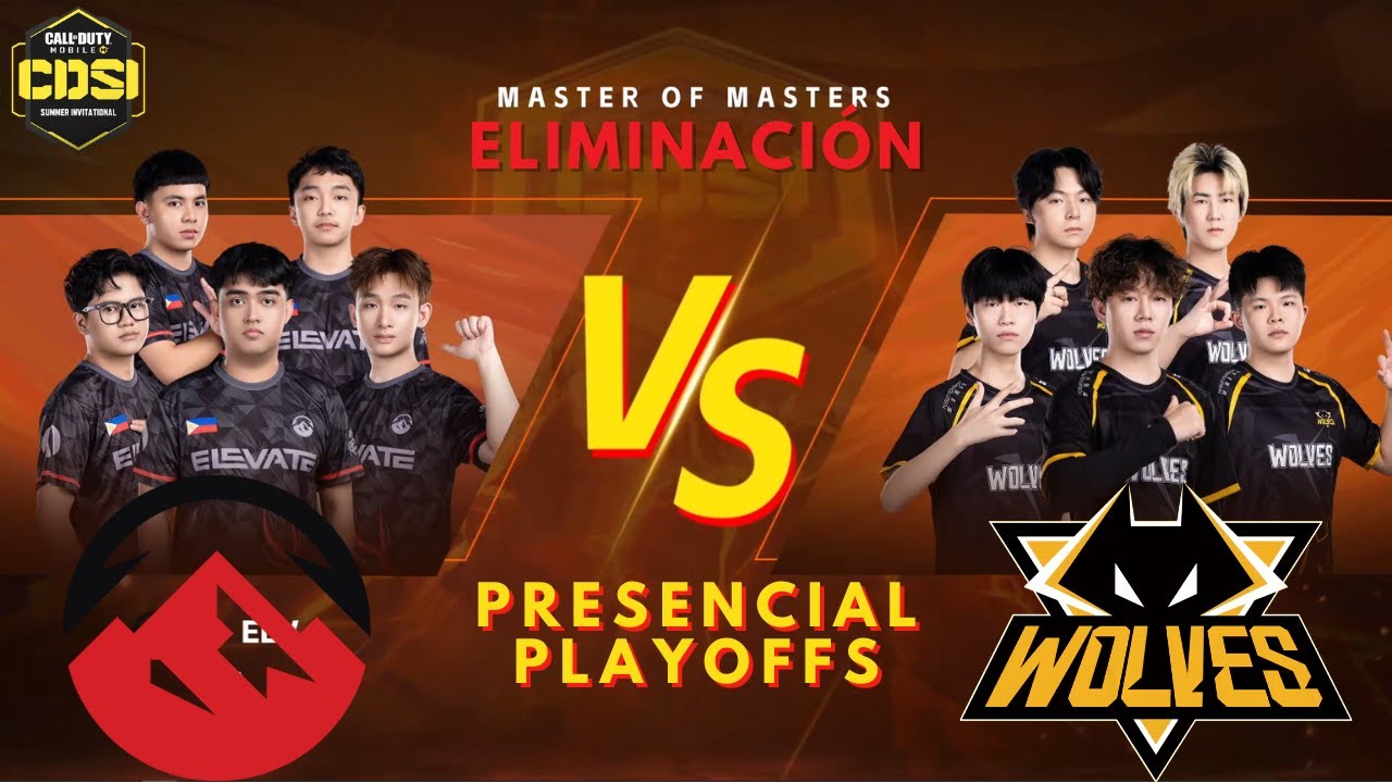 DESTROZAN AL CAMPÉON DEL MUNDO - ELEVATE vs WOLVES - CDSI 2024 LAN PLAYOFFS 🔥 | COD MOBILE